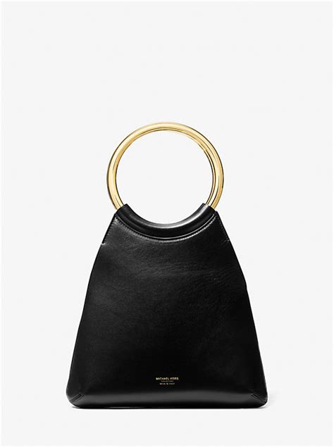 michael kors gurt|Ursula Small Leather Ring Tote Bag .